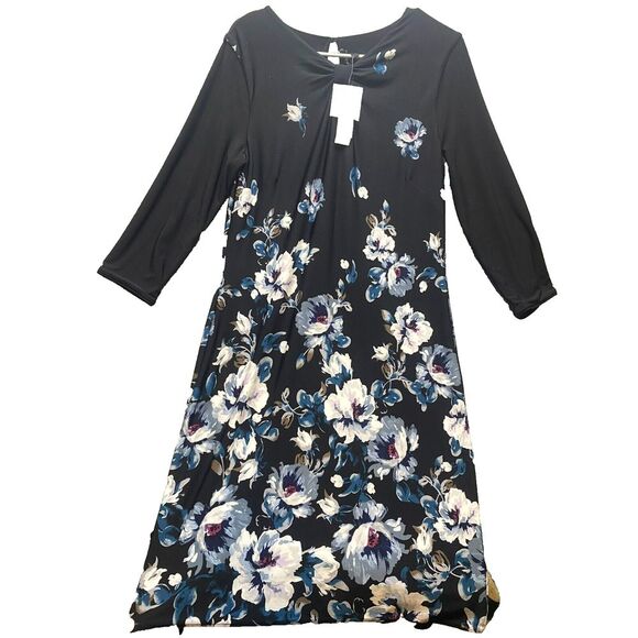 White House Black Market Dresses & Skirts - White House Black Market Dress Women Medium AOP Flower Boho Sheath MSRP $110 NWT
